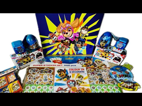 Download MP3 Paw Patrol Unboxing Toy Egg Sticker ASMR Review