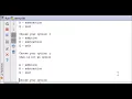 creating a basic terminal menu - python 3 4