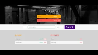 BUDGET MANAGEMENT SYSTEM IN JAVASCRIPT WITH SOURCE CODE