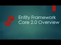 Entity Framework Core 2 0 Overview Entity framework core code first Entity framework tutorial