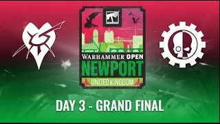 Warhammer 40,000 Grand Tournament - Newport - Grand Final - Drukhari vs. Adeptus Mechanicus