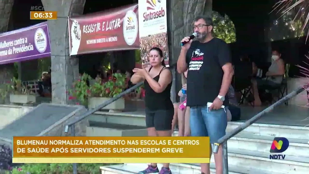 Blumenau normaliza atendimento nas escolas e centros de saúde após servidores suspenderem greve