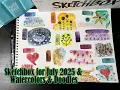 Download Lagu Ja, jij kan dit ❤️Sketchbox Unboxing ❤️ juli 2025 ❤️ En aquarellen en doodles #sketchbox