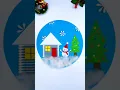 Making Snowman house with cotton buds Craft ideas 2023