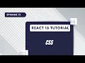 React 18 Tutorial - CSS