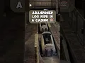 Abandoned Log Ride in a Casino