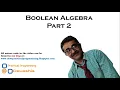 Class 11 Boolean Algebra Part 2