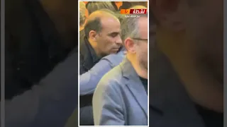 لحظة وصول مجلس الأهلي عزاء محمد صبري نجم الزمالك السابق بقيادة سيد عبد الحفيظ 