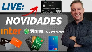 ????Live:Santander Unique 4 acessos grátis,Original,Inter,Credicard Zero ????