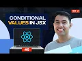 React Conditional rendering in JSX React v19 Tutorial in Hindi