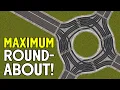 Pushing a roundabout BEYOND its limits - In Cities Skylines