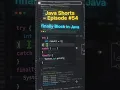 finally Block in Java in 10 Seconds Always Executes
