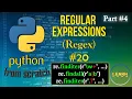 Python Course Regular Expressions Part 4 -