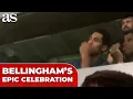 BELLINGHAM S epic VIP box CELEBRATION after MBAPPE S GOAL against OSASUNA