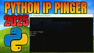 How To Make an IP PINGER In PYTHON 2025