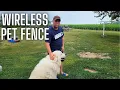 Full set up of the Stay Play Wireless Fence and how it works