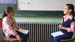 أتواصل شفوي ا المقابلة الصحفية شكرا لكم صغاري 