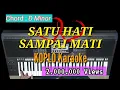 Download Lagu SATU HATI SAMPAI MATI - Koplo KARAOKE Dangdut Time cover YAMAHA PSR S970