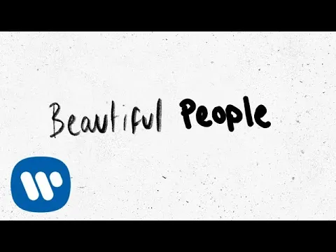 Download MP3 Ed Sheeran - Beautiful People (feat. Khalid) [Official Lyric Video]