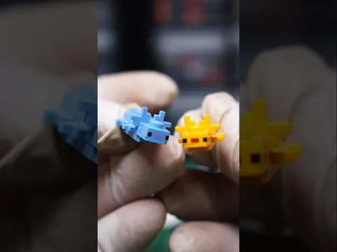 Encontré AJOLOTES #cachina #tianguis #lego