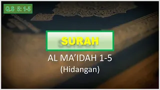 Download AL MAIDAH 1-5 MP3