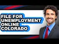 How to File for Unemployment Online in Colorado UPDATED