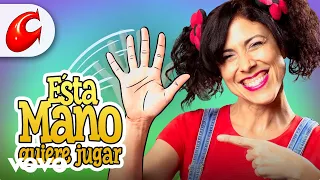 🖐🏻👈🏻 CantaJuego 👋🏻😀 Esta mano quiere jugar (Regalo de Corazón) 🤗 Música Infantil