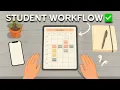 The Perfect Student Productivity Workflow That Actually Works