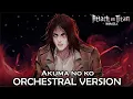 Download Lagu Attack on Titan S4 Part 2 Ending: Akuma no Ko | Epic Orchestral Version