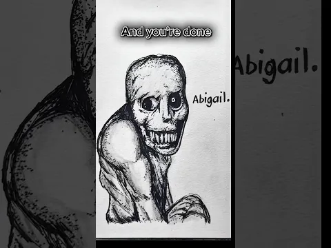 How to traumatize your friend #horror #drawing #art #shorts