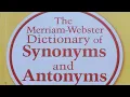 Sean DAY 17 43 The Merriam-Webster Dictionary of Synonyms Antonyms