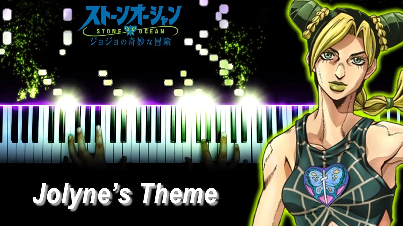 [FULL] JoJo's Bizarre Adventure Part 6: Stone Ocean OST - "Jolyne's Theme" (Piano)