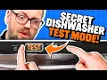 How to GE Dishwasher Service Mode Read Error Codes Run Diagnostic Tests