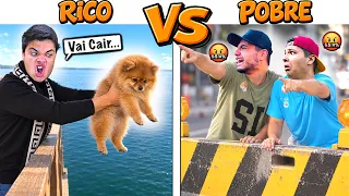 RICO ROUBOU O CACHORRO DO MIKE E FEZ ALGO TERRÍVEL... (Rico Vs Pobre Episódio 85)