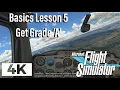 How to get Grade A - Flight Simulator Training Basic Handling 5