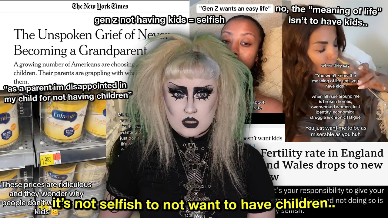 gen z doesn’t want to have kids & it’s scaring everybody..