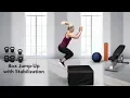 How to do a Box Jump-Up with Stabilization