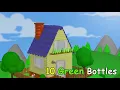10 green bottle | Ten green bottle | Nursery Rhymes with LYRICS
