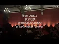 [260728] ryan beatty (CLEAN AUDIO) @ masonic lodge at hollywood forever