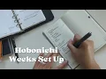 Hobonichi weeks set up minimal planner minimalist planner Nicole Makes Plans plan with me