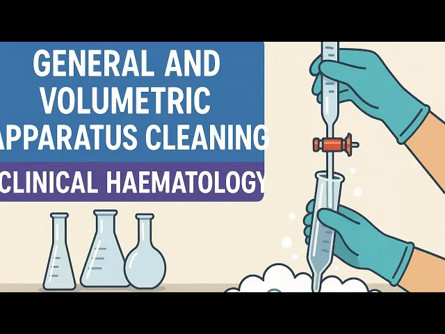 General and Volumetric apparatus cleaning - Unit 02 apparatus and instrument - Clinical Haematology