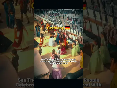 Celebration Of Navratri Festival Worldwide ๐ฅ๐๏ธ #navratri