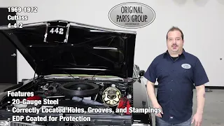 OPGI Product Spotlight 1969-1972 Cutlass and 4-4-2 Battery Trays