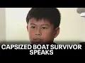 13-year old survivor of capsized Bodega Bay boat speaks about ordeal KTVU