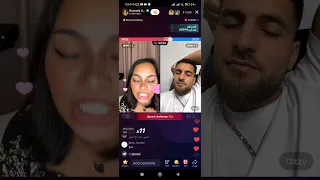 لايف اوزي و بسملة اليوم و عم تطمن عليه بالبث لايف Funny تيك توك بسمله اوزي 