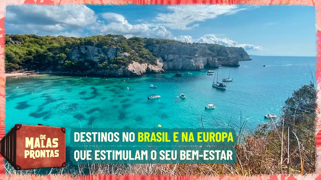 Destinos no Brasil e na Europa que estimulam a conexão de paz, energia renovada e descanso