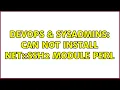 DevOps SysAdmins Can not install Net SSH2 module Perl