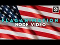 Flag Waving Animation in Node
