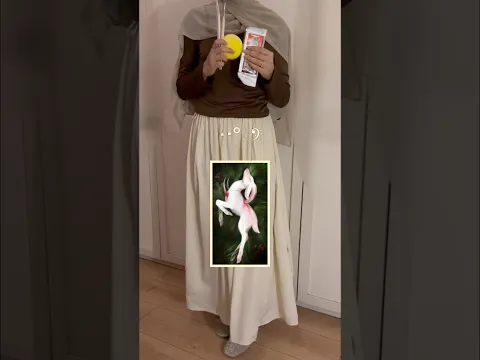 صنعت مجسم الرسمة الترند بعجينة السيراميك بالبيت !🥹🙏🏻