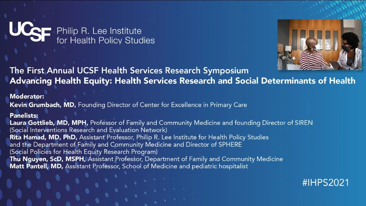 Advancing Health Equity: Health Services Research and Social Determinants of Health